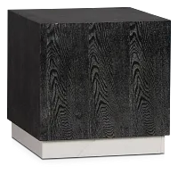 Java Black Square Accent Table
