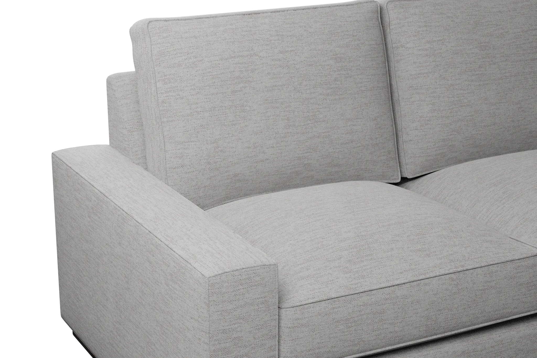 Edgewater Maguire Gray Right Chaise Sectional