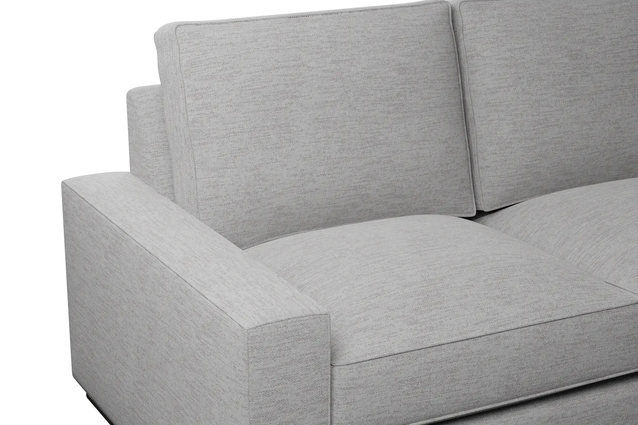 Edgewater Maguire Gray Right Chaise Sectional Edgewater Maguire Gray Right Chaise Sectional