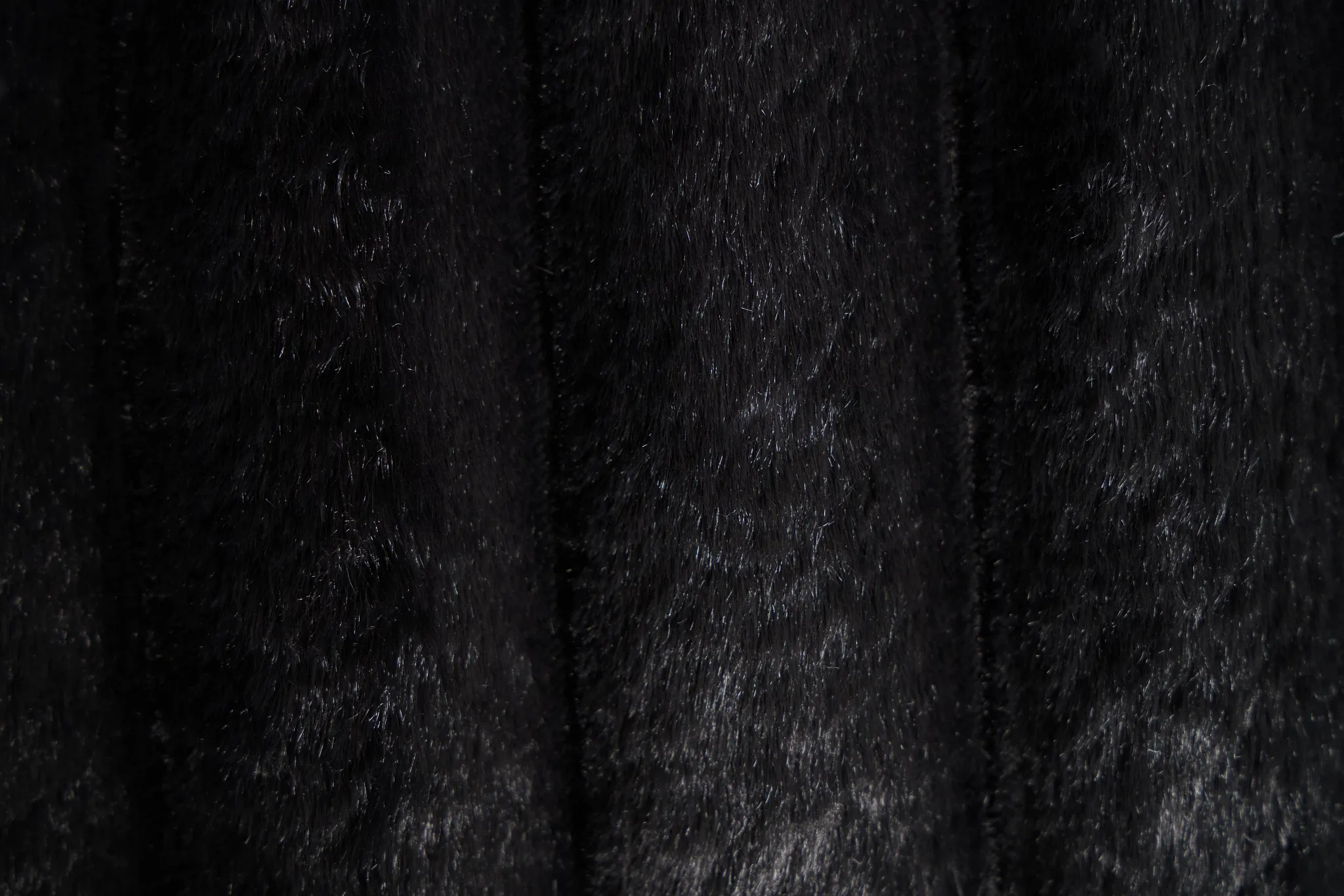 Teddy Black Fabric Left Chaise Sectional