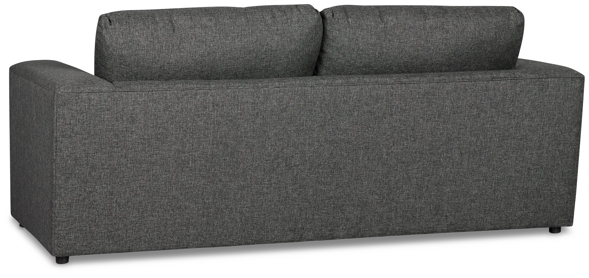 Brantley Dark Gray Fabric Loveseat Brantley Dark Gray Fabric Loveseat