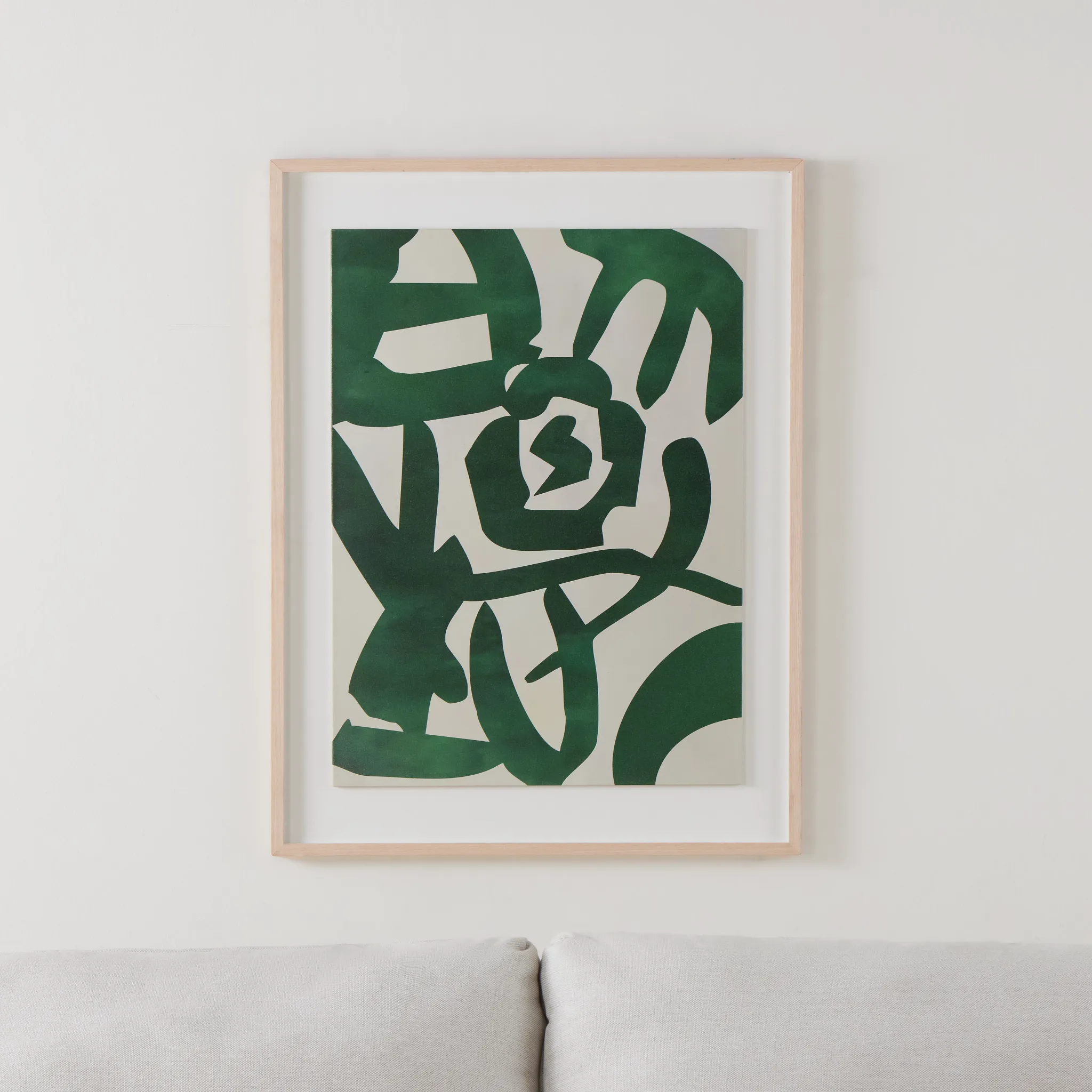 Hera Green Wall Art