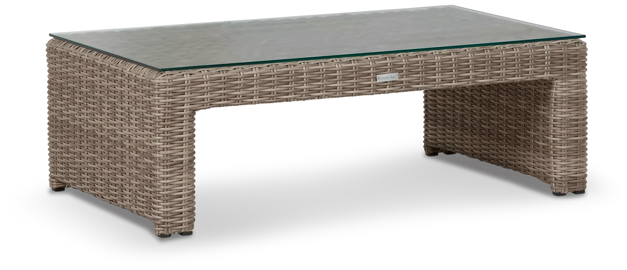 Raleigh Gray Rect Coffee Table