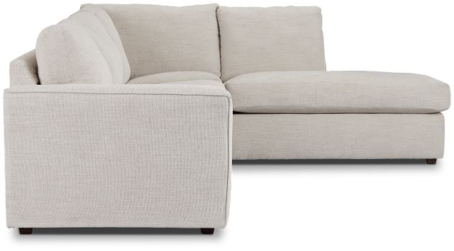 Davis Gray Micro Right Bumper Sectional