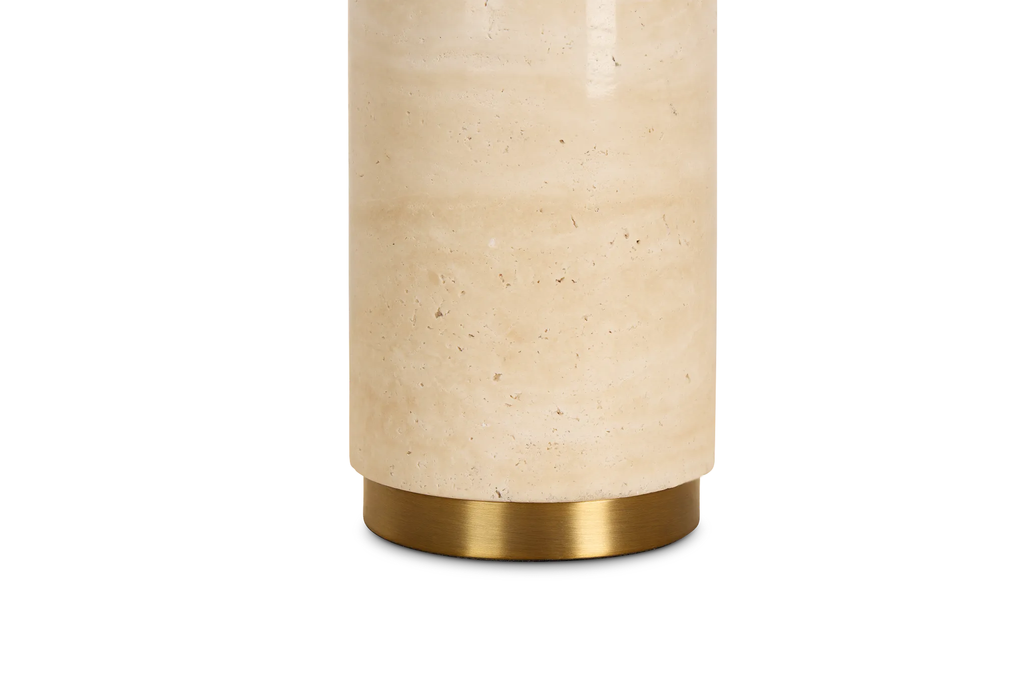 Zana White Stone Table Lamp