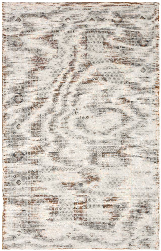 Dionne Blue Hide 8x11 Area Rug