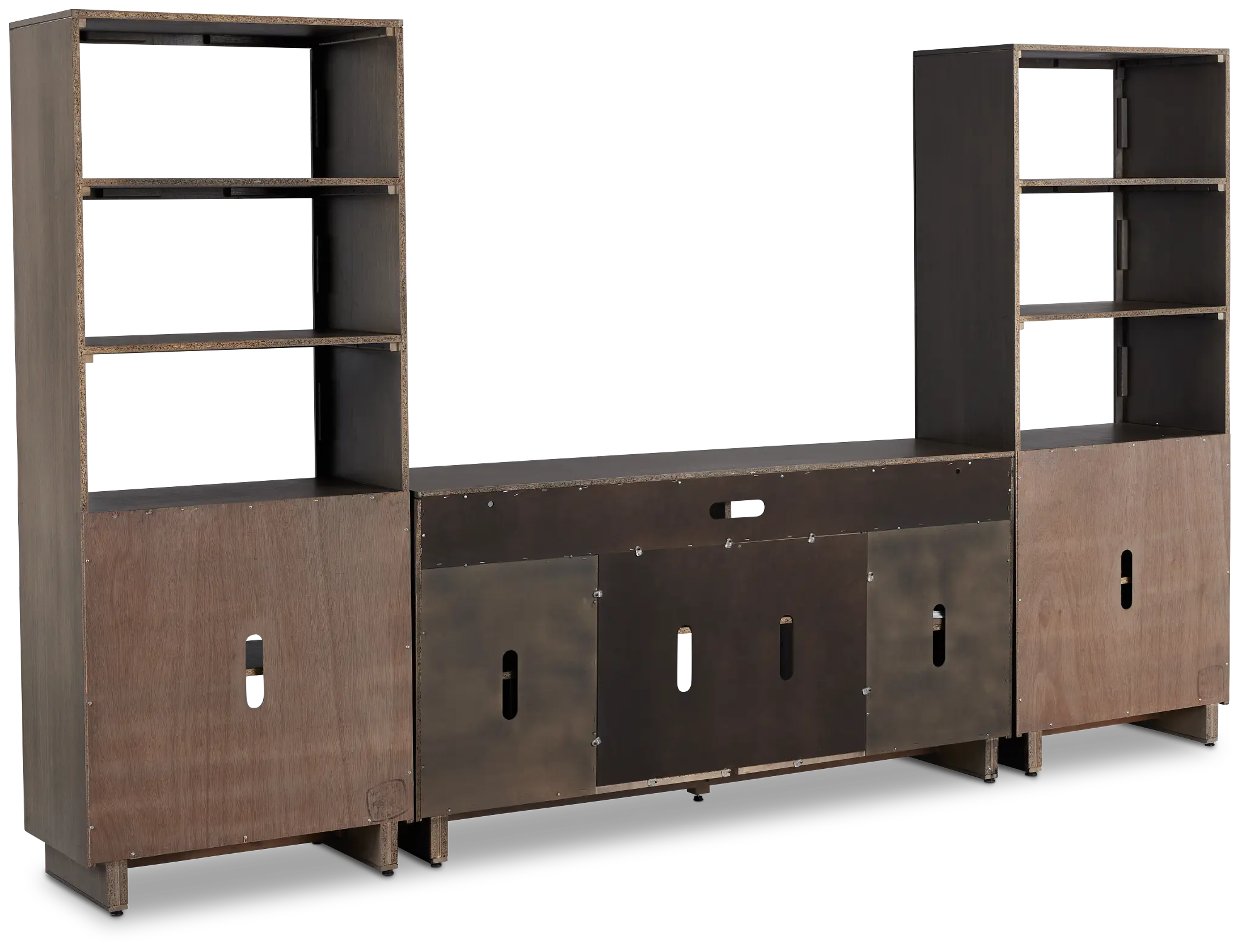 Richmond Gray 64" Door Entertainment Wall Richmond Gray 64" Door Entertainment Wall