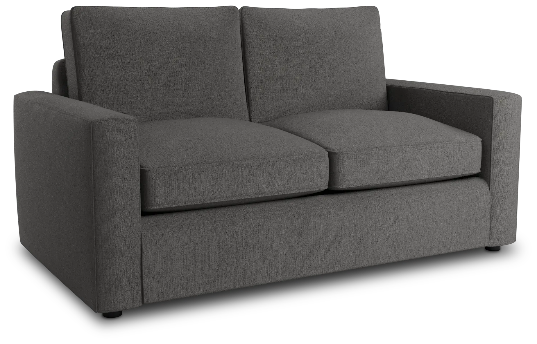 Siesta Peyton Gray Fabric Loveseat Siesta Peyton Gray Fabric Loveseat