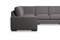 Edgewater Peyton Gray Medium Right Chaise Sectional