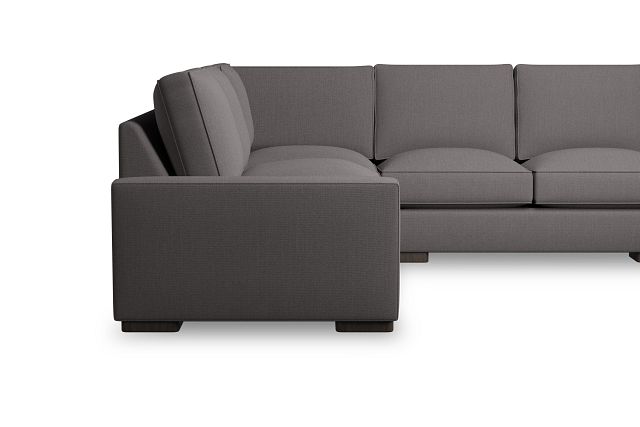 Edgewater Peyton Gray Medium Right Chaise Sectional