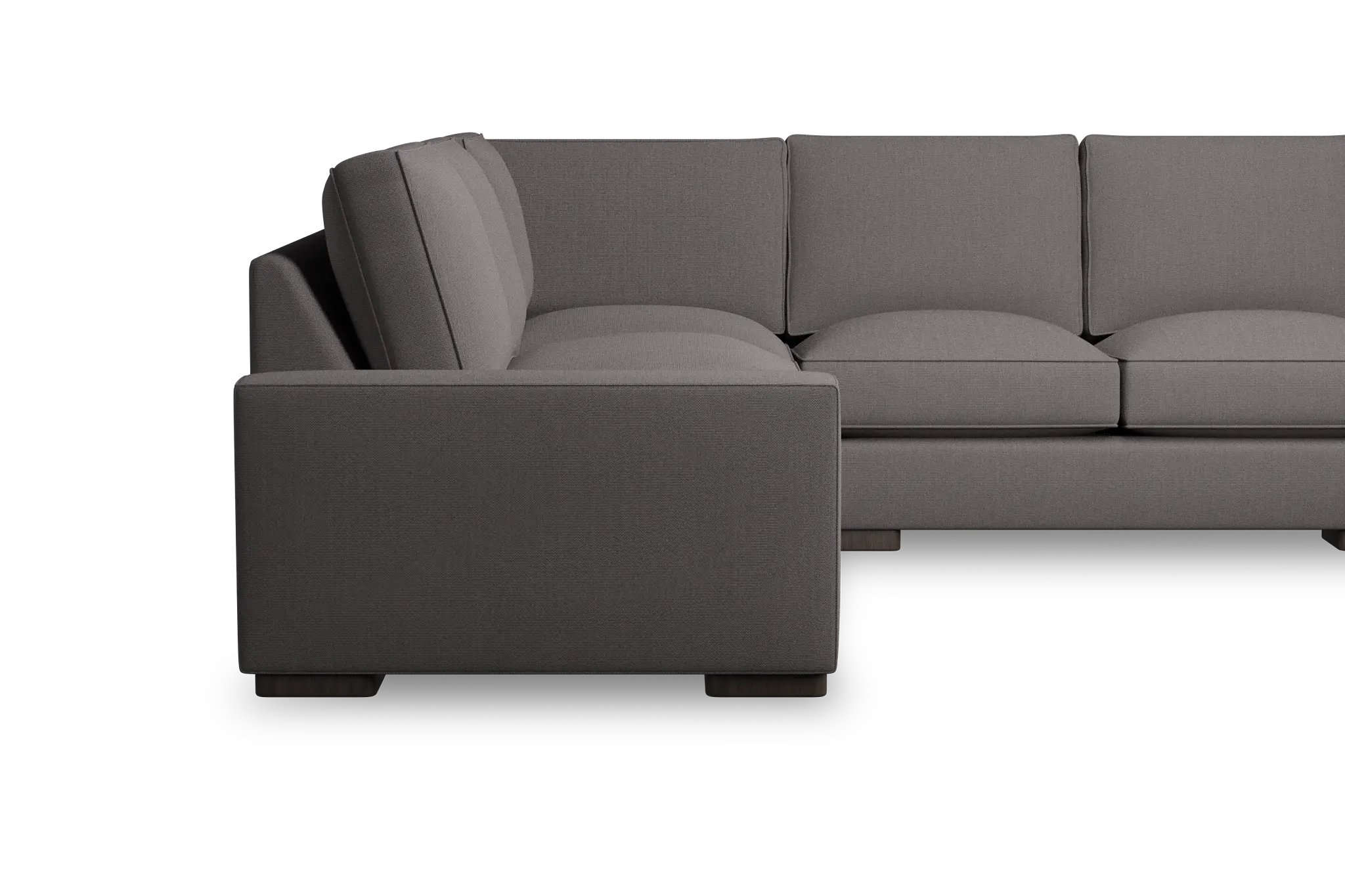Edgewater Peyton Gray Medium Right Chaise Sectional Edgewater Peyton Gray Medium Right Chaise Sectional
