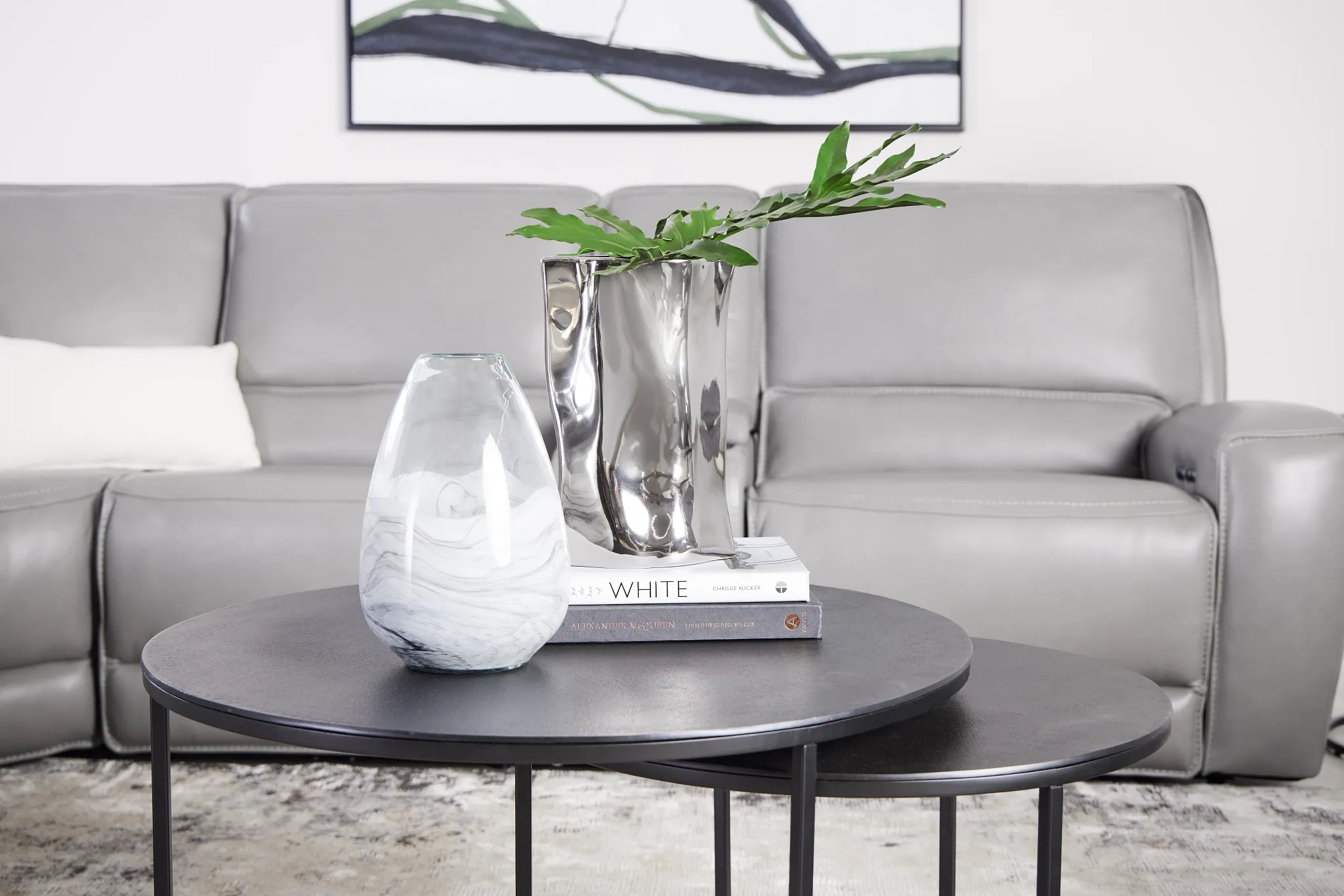 Addie Silver Large Vase