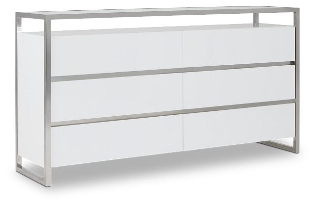 Miami White Dresser