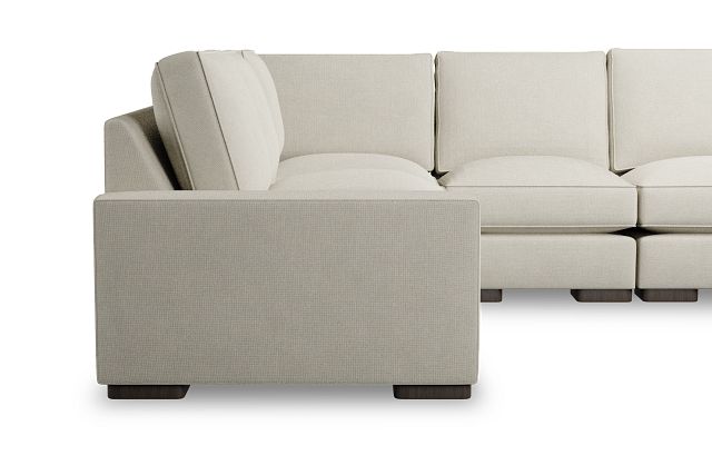 Edgewater Suave Beige Medium Two-arm Sectional