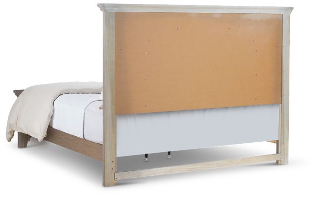 Bungalow Mid Tone Panel Bed