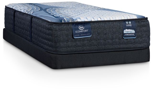 Serta Icomfort Elana Firm Low-profile Mattress Set