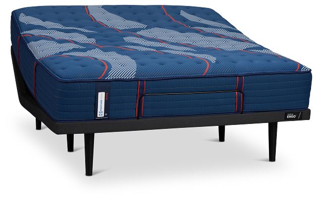 Posturepedic Elite Spring Albany 2 Firm Ergo 3.0 Adjustable Mattress Set