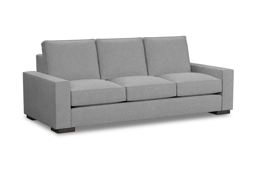 Edgewater Suave Gray 96" Sofa W/ 3 Cushions Edgewater Suave Gray 96" Sofa W/ 3 Cushions