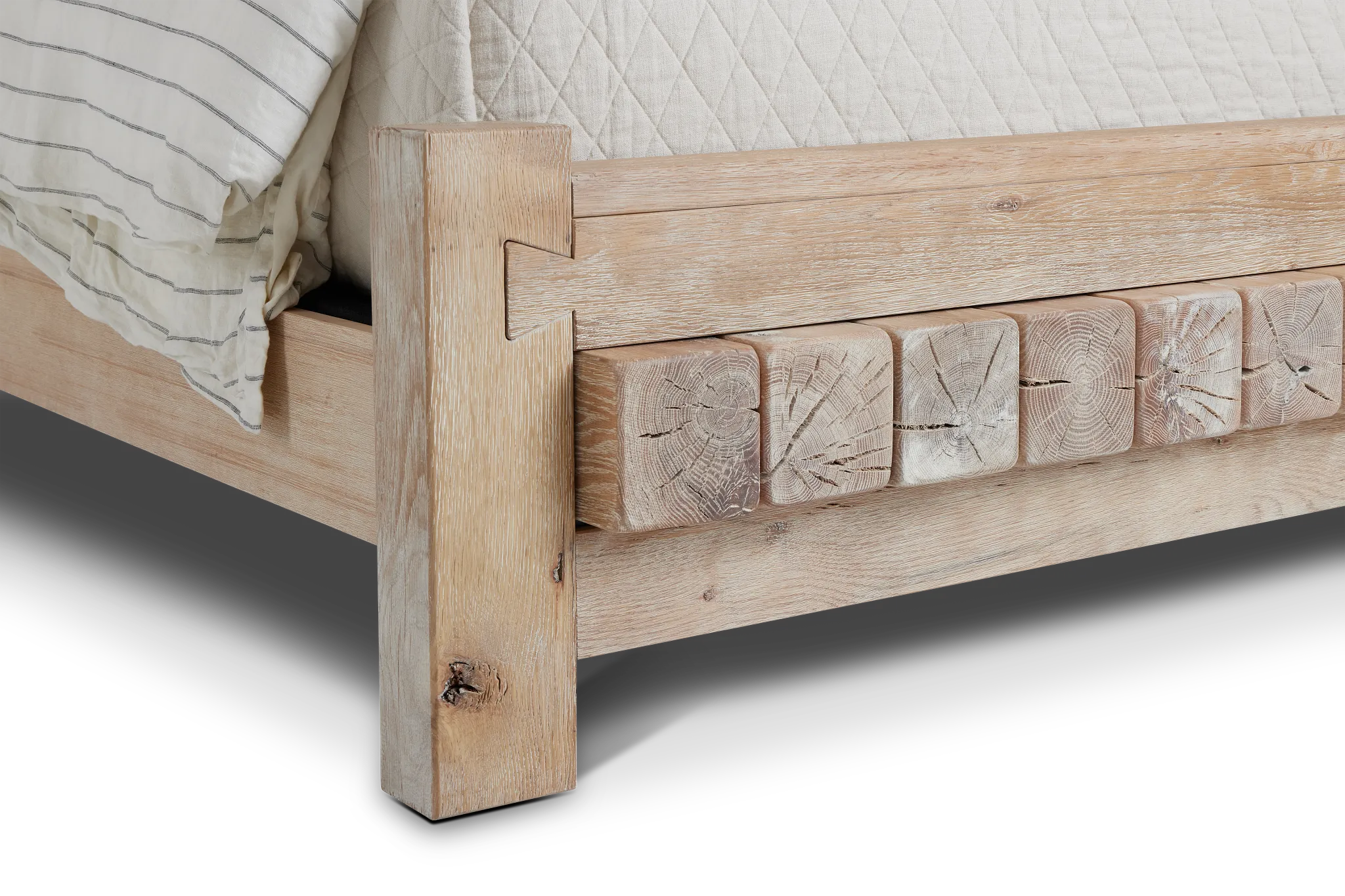 Salt Lake Light Tone Platform Bed