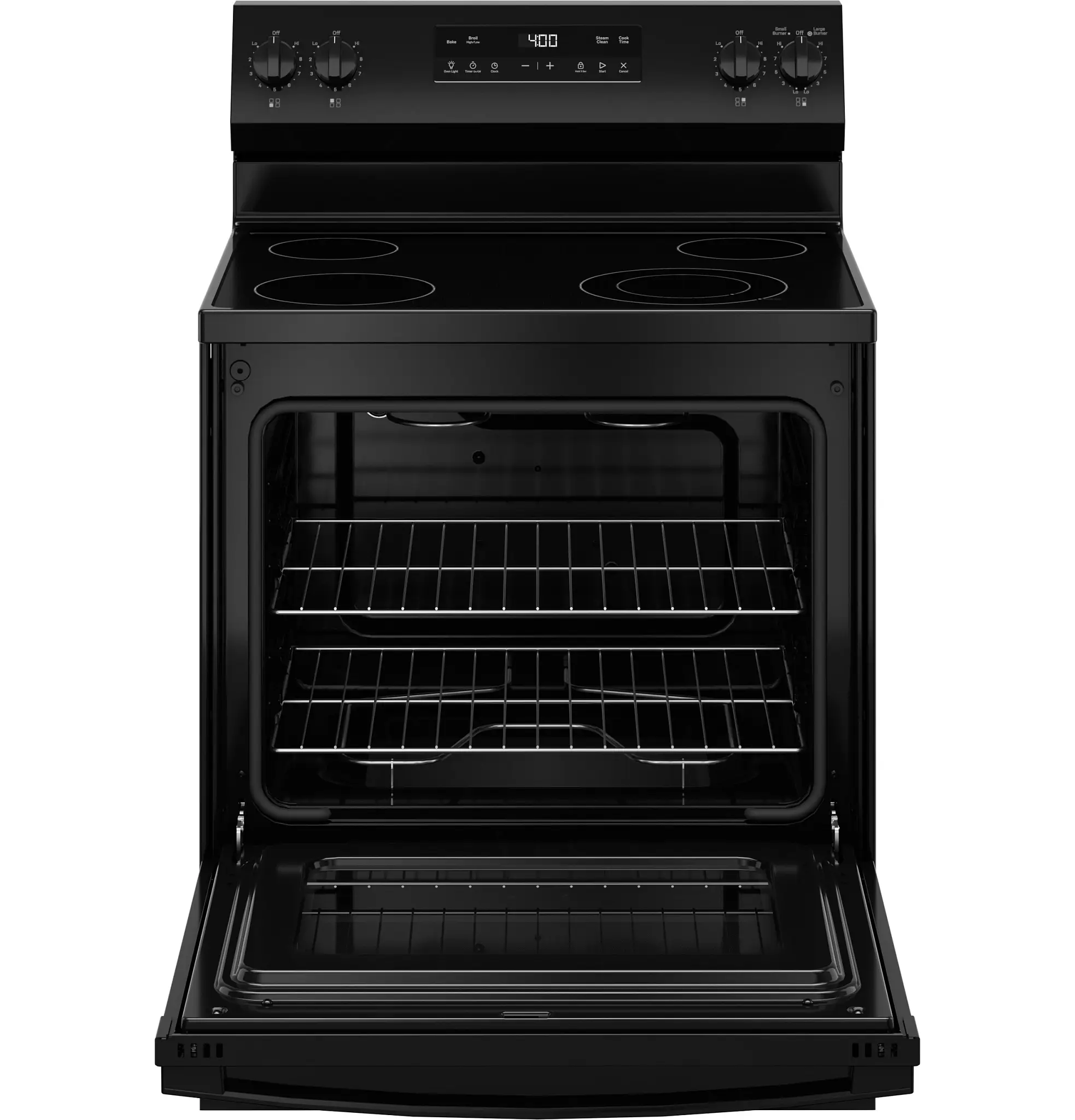 Ge 400 Series Black 30" Electric Range Ge 400 Series Black 30" Electric Range