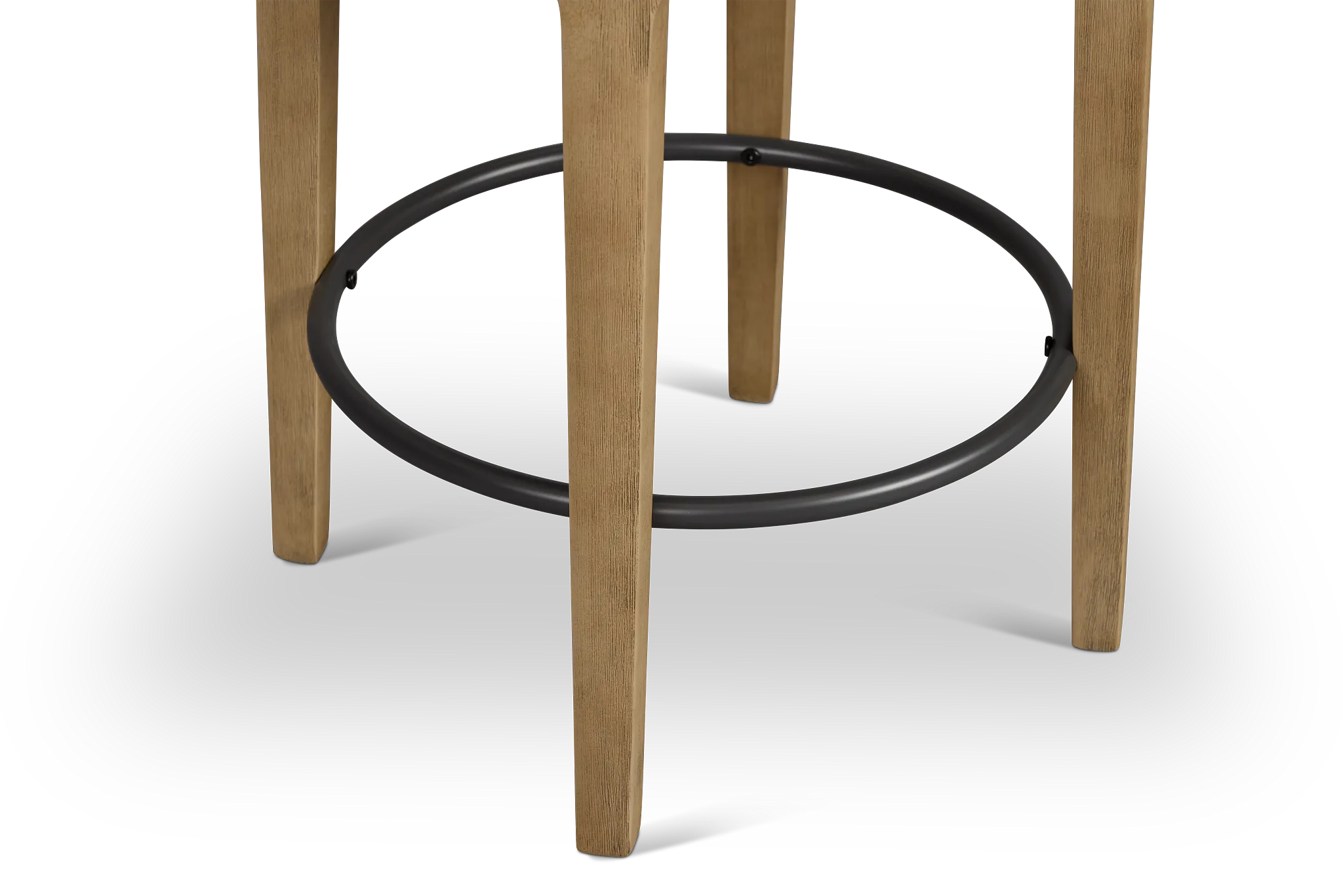 Libby Dark Gray Micro 30" Upholstered Barstool