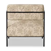 Four Hands Zoro Beige Fabric Accent Chair