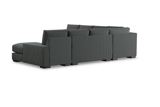Edgewater Lucy Navy Large Right Chaise Sectional
