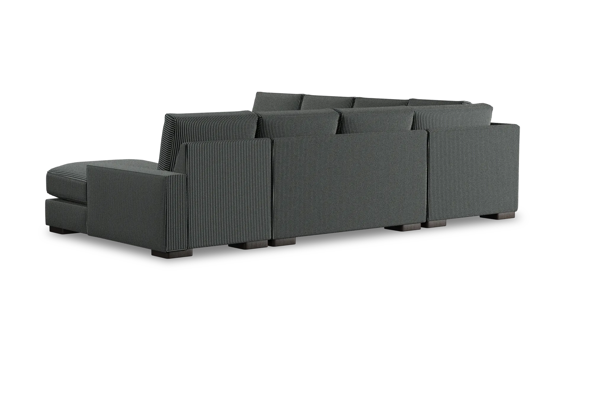 Edgewater Lucy Navy Large Right Chaise Sectional