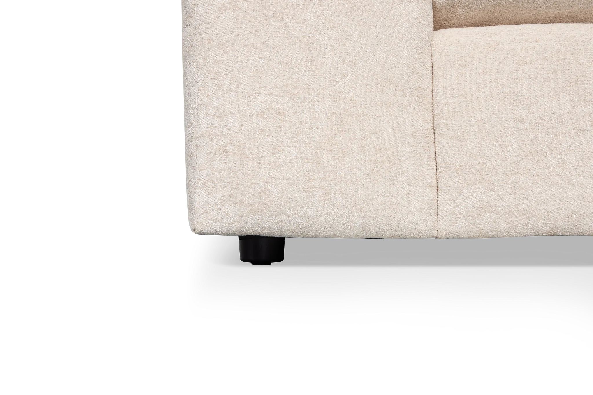 Calista Beige Fabric Sofa