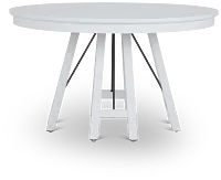 Heron Cove White 52" Round Table