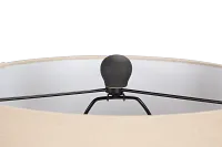 Oswin Black Ceramic Table Lamp