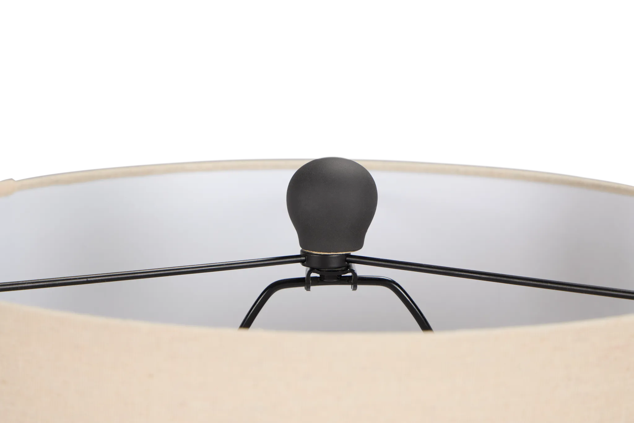 Oswin Black Ceramic Table Lamp