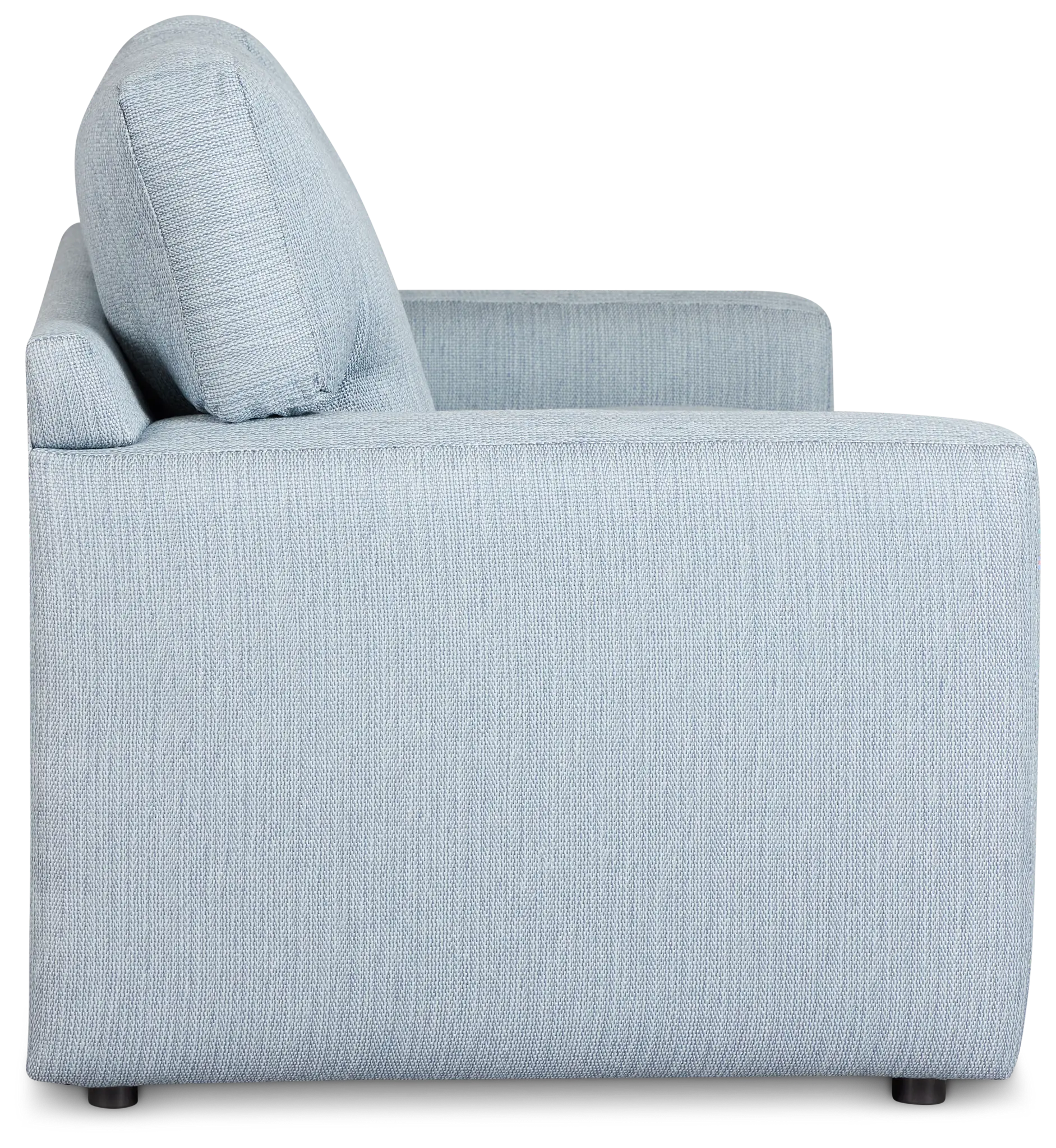 Rhodes Light Blue Fabric Innerspring Sleeper Rhodes Light Blue Fabric Innerspring Sleeper