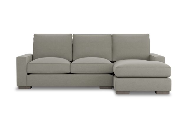 Edgewater Elite Gray Right Chaise Sectional