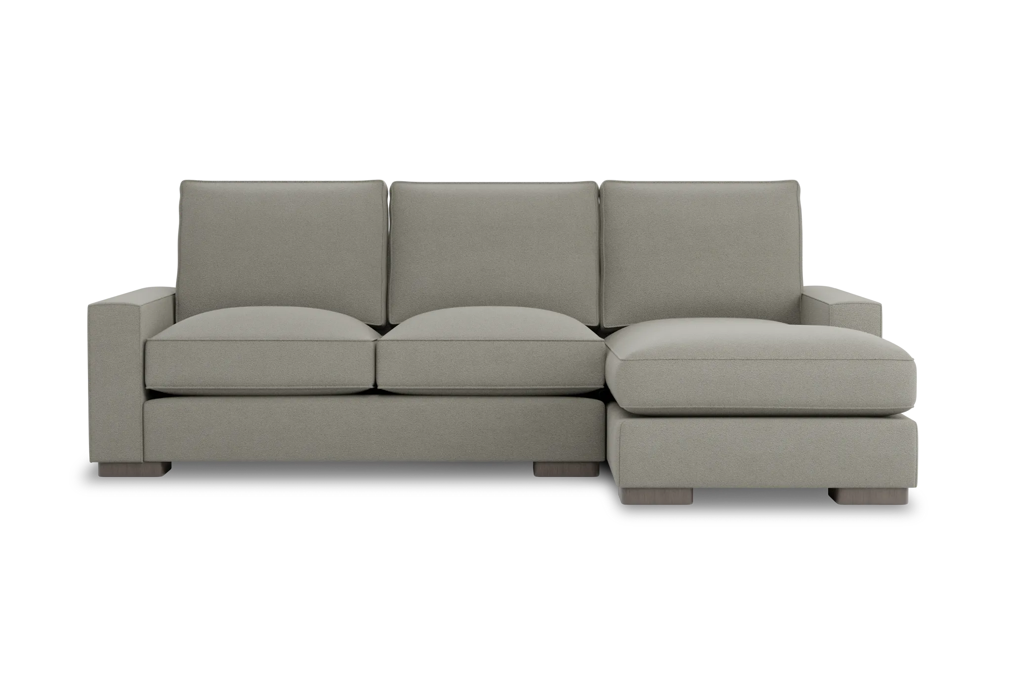 Edgewater Elite Gray Right Chaise Sectional