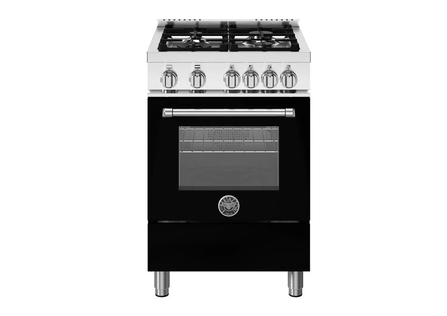 Bertazzoni 244 Series Black 24" Gas Range Bertazzoni 244 Series Black 24" Gas Range