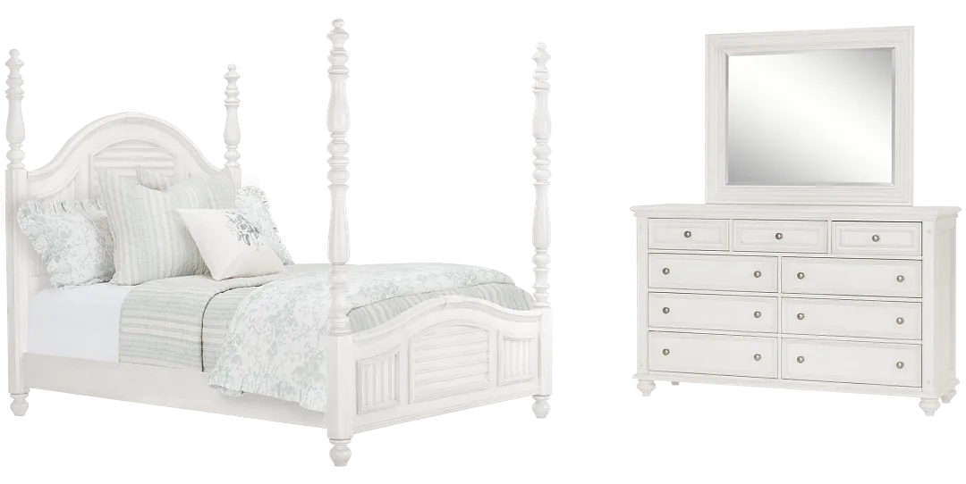 Savannah Ivory Poster Bedroom