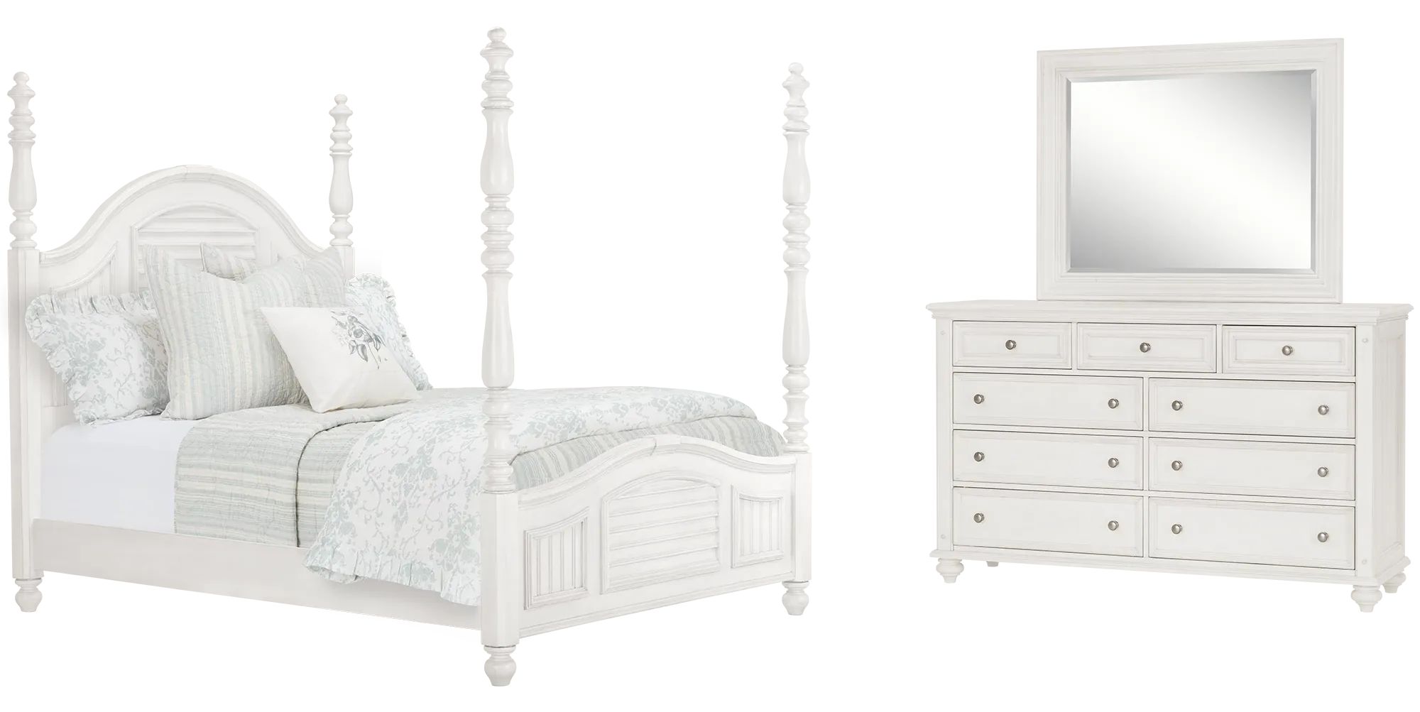 Savannah Ivory Poster Bedroom