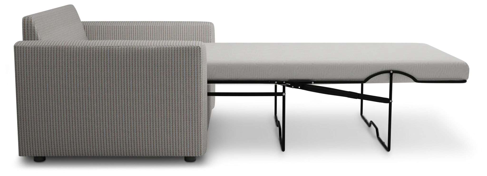 Siesta Lucy Light Beige Fabric Memory Foam Sleeper