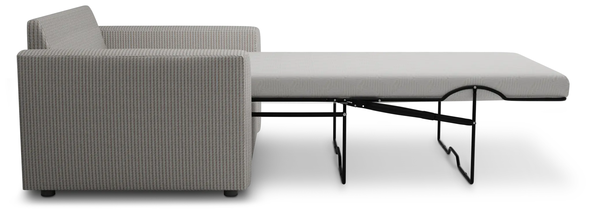 Siesta Lucy Light Beige Fabric Memory Foam Sleeper Siesta Lucy Light Beige Fabric Memory Foam Sleeper