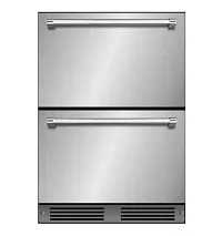 Xo Appliance 24 Series Refrigerated Drawer Unit Stainless Steel Beverage Center