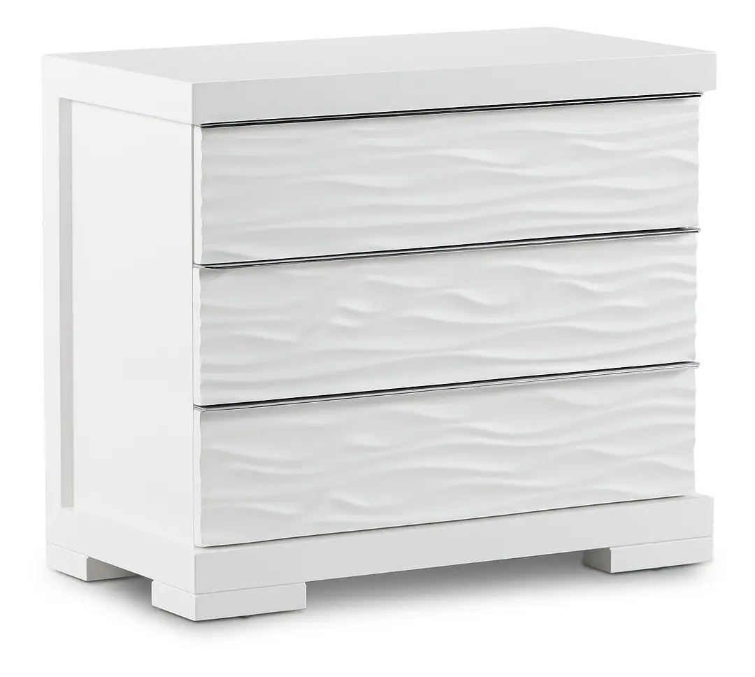 Ocean Drive White Nightstand Ocean Drive White Nightstand