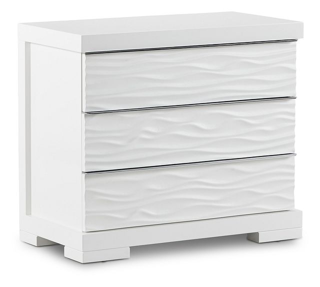 Ocean Drive White Nightstand