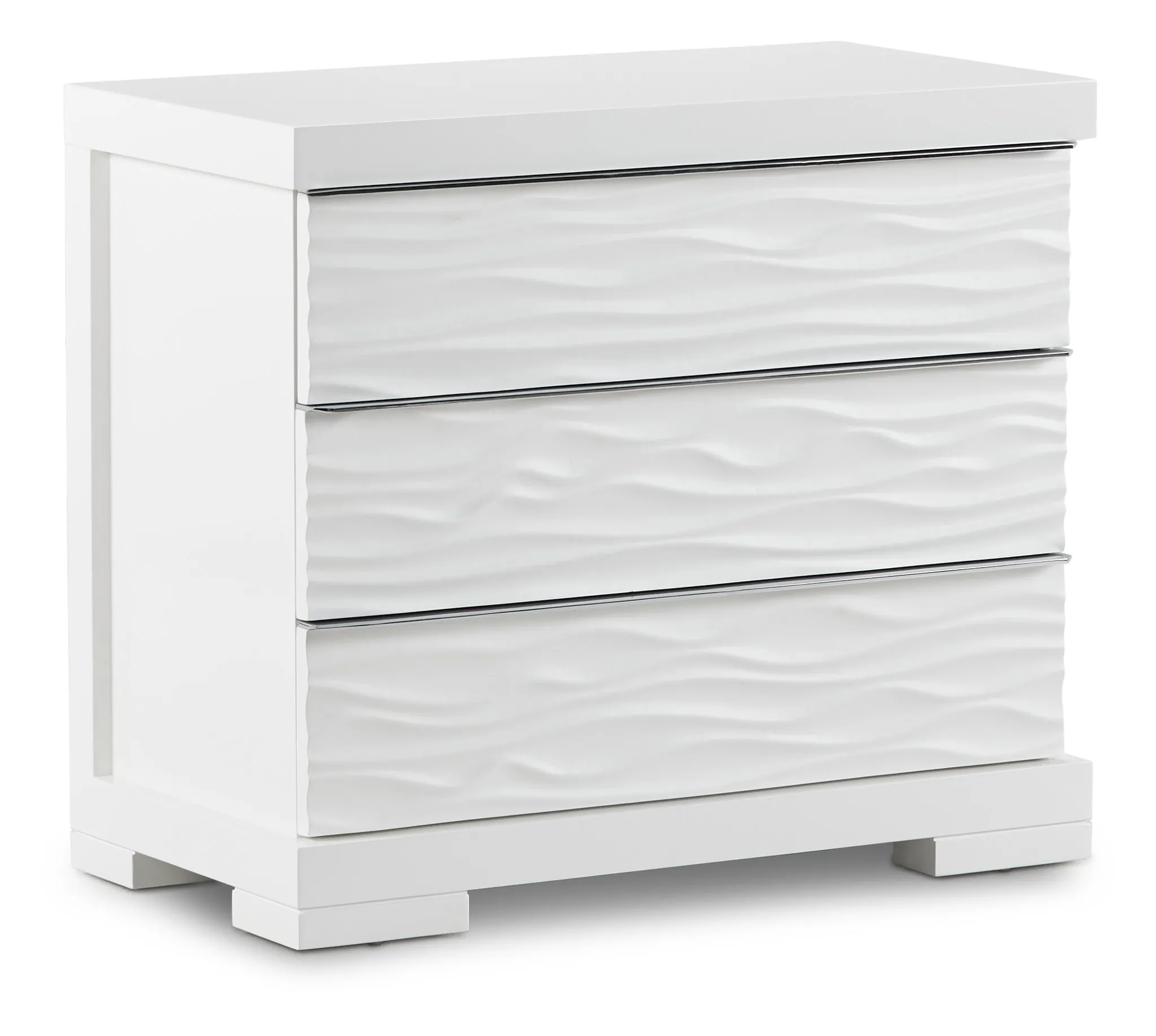Ocean Drive White Nightstand