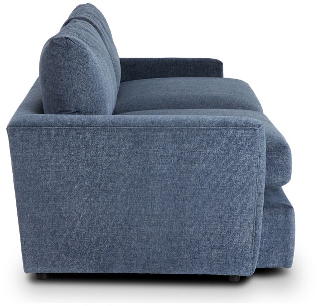 Noah Blue Fabric Sofa