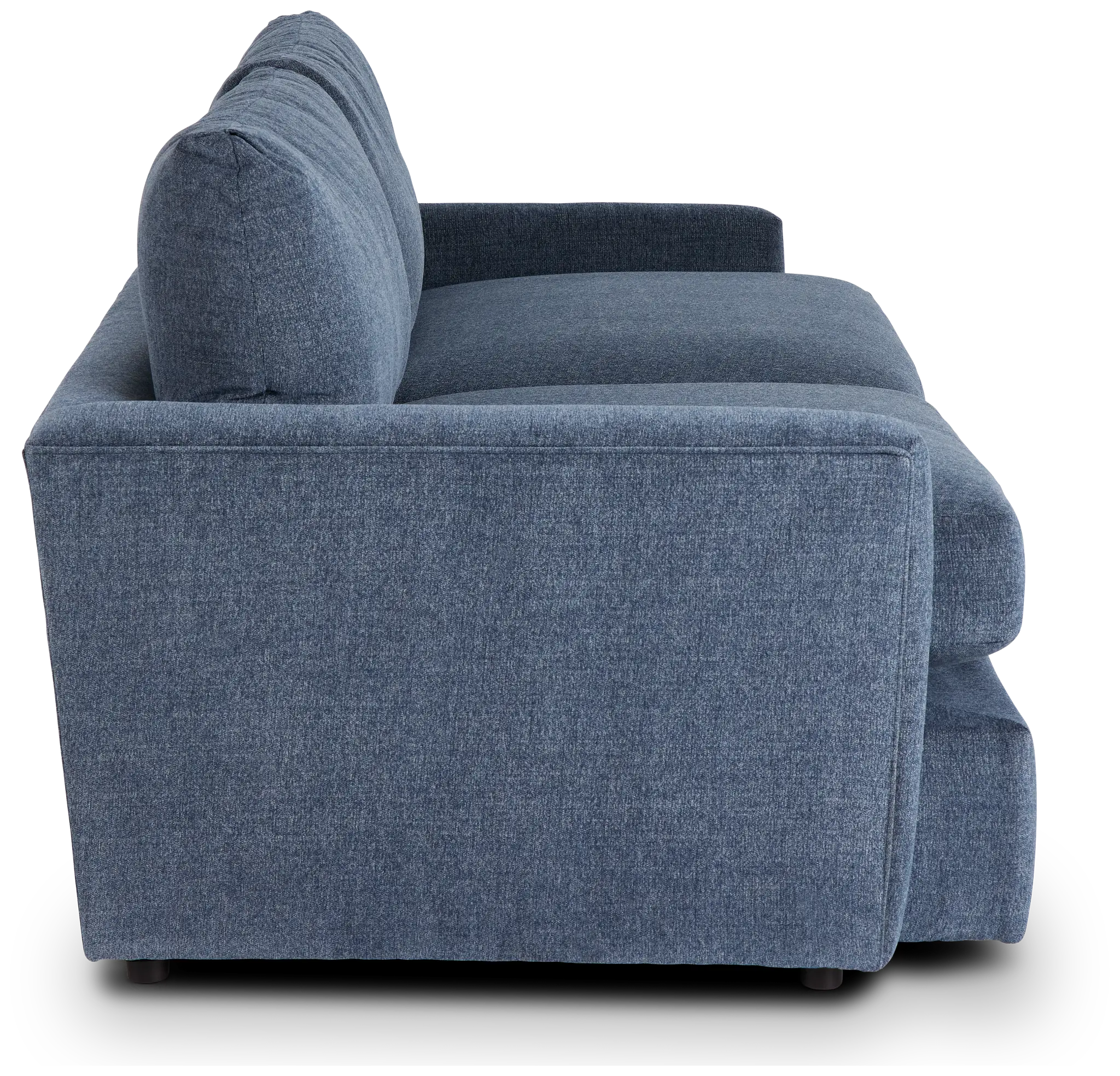 Noah Blue Fabric Sofa Noah Blue Fabric Sofa