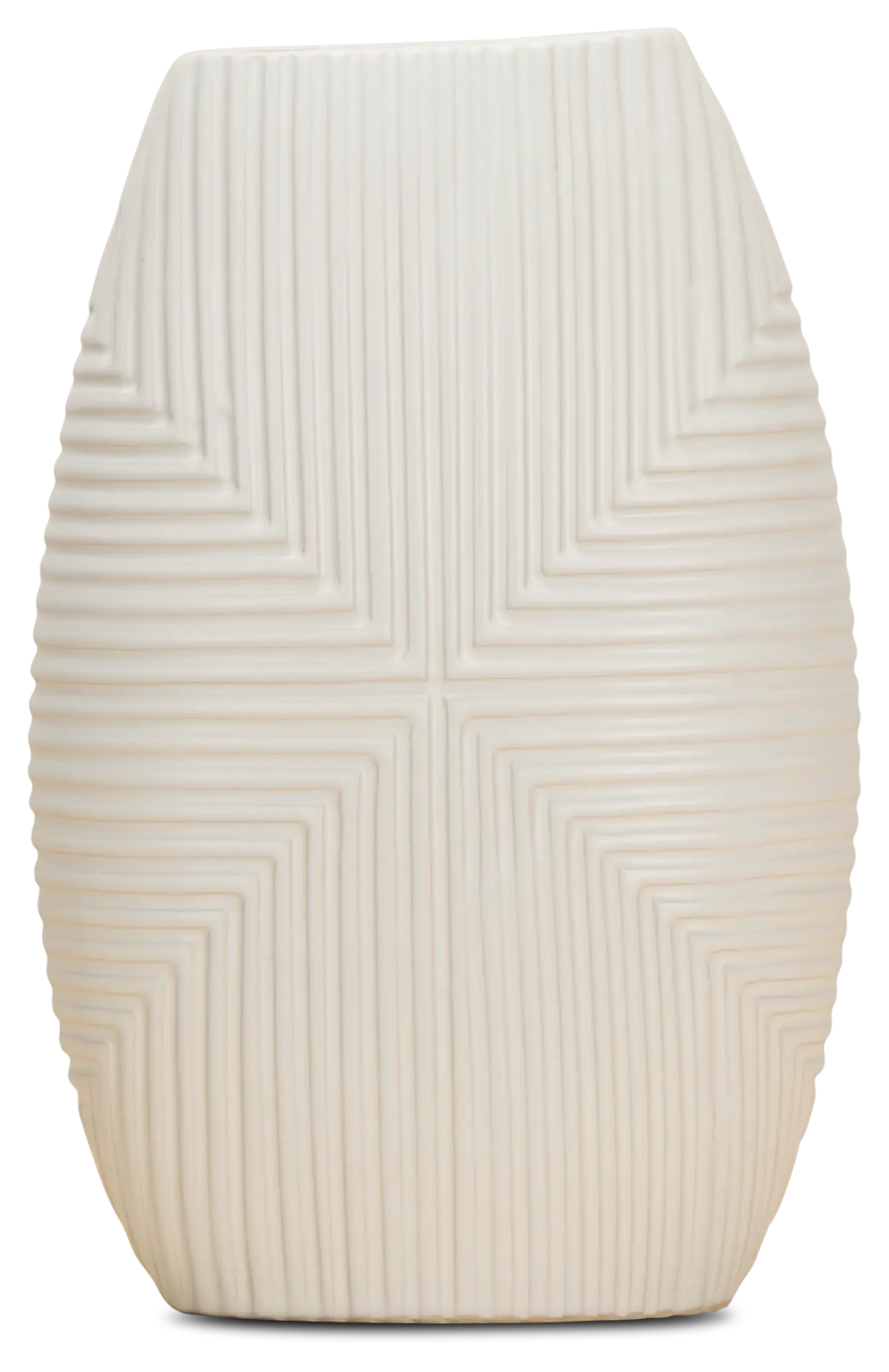 Banyan White Large Vase Banyan White Large Vase