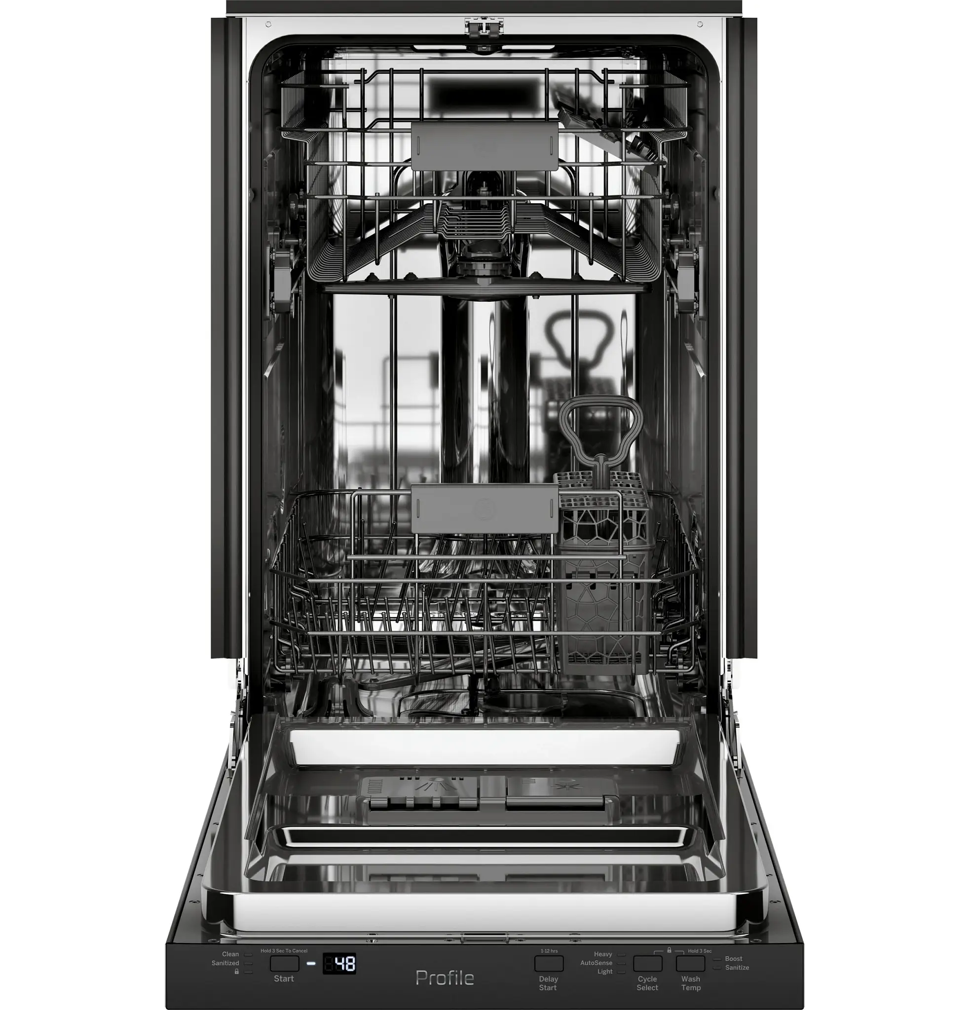 Ge Prpfile 145 Series Black Built In Dishwasher Ge Prpfile 145 Series Black Built In Dishwasher