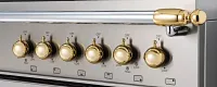 Bertazzoni Heritage Series Stainless Steel 36" Dual Fuel Range