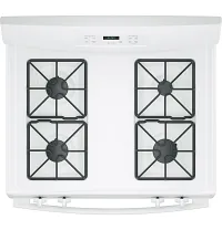 Ge 60 Series White 30" Gas Range